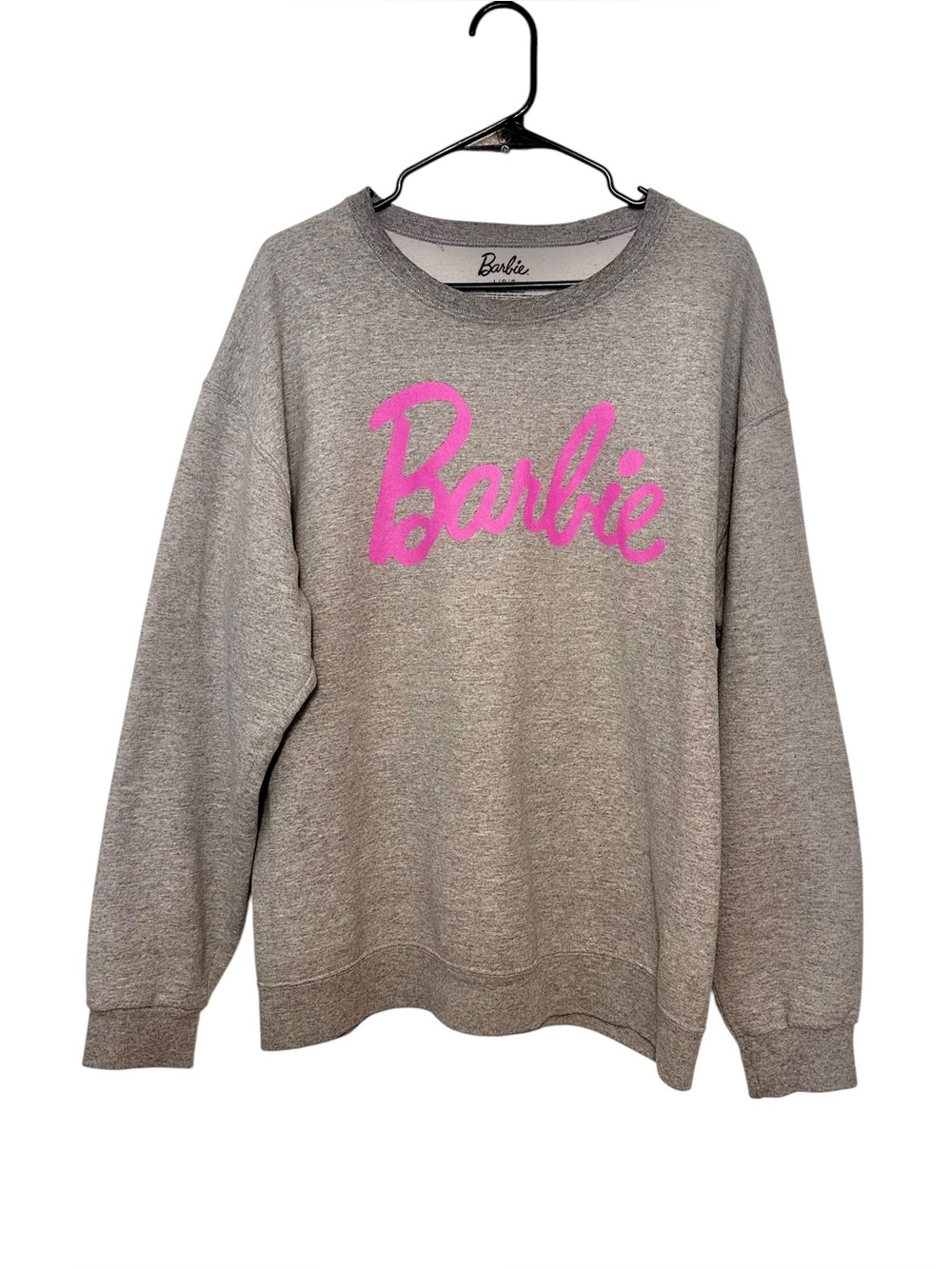 Barbie Gray Sweatshirt Size L